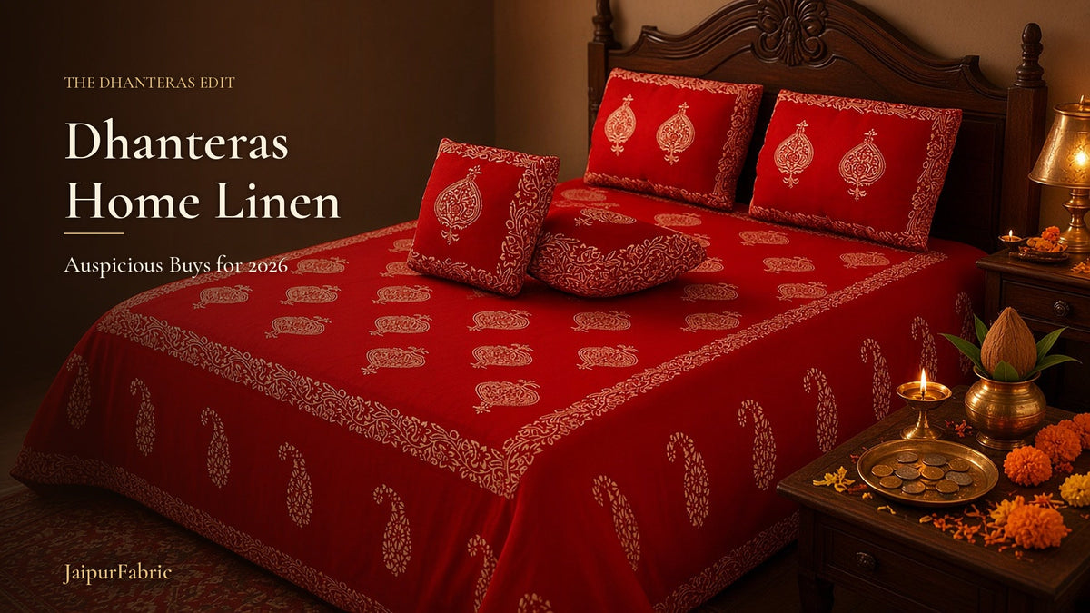 Dhanteras 2026: Auspicious Home Linen to Buy This Year