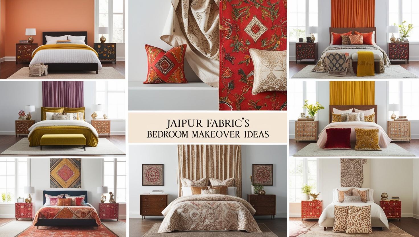 Transform your bedroom into a cozy retreat with Jaipur Fabric's premium bedsheets, comforters, and quilts. Style, comfort, and elegance in every piece!