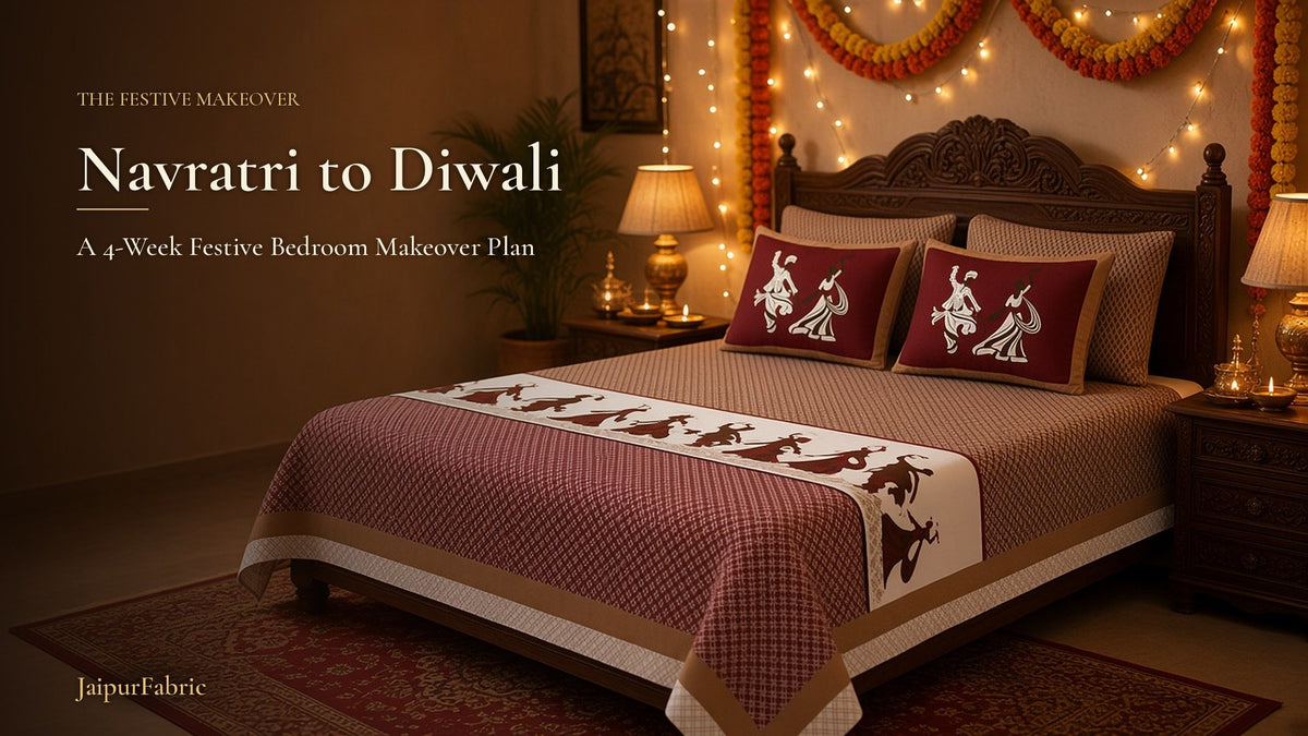 Navratri to Diwali: 4-Week Festive Bedroom Makeover Plan