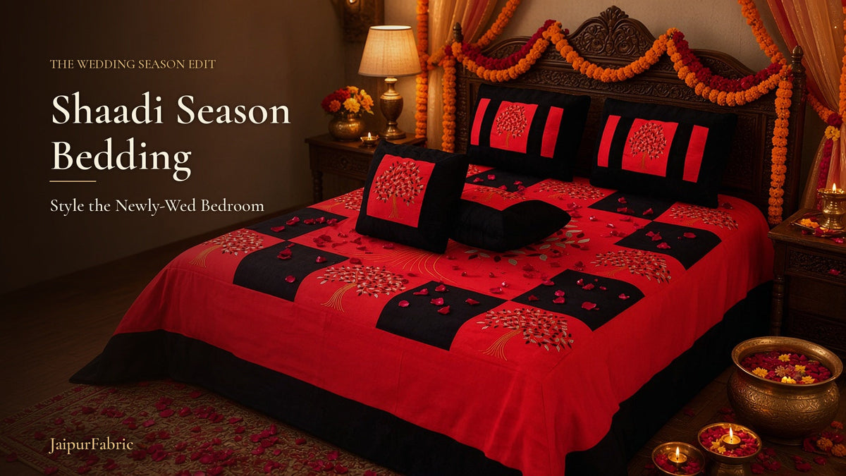 Shaadi Season 2026: Bridal Bedroom Bedding & Shagun Gifts