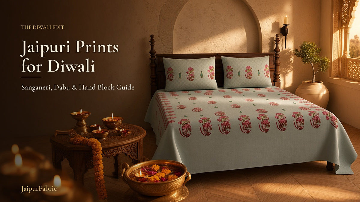 Jaipuri Prints for Diwali: Sanganeri, Dabu & Hand Block Guide