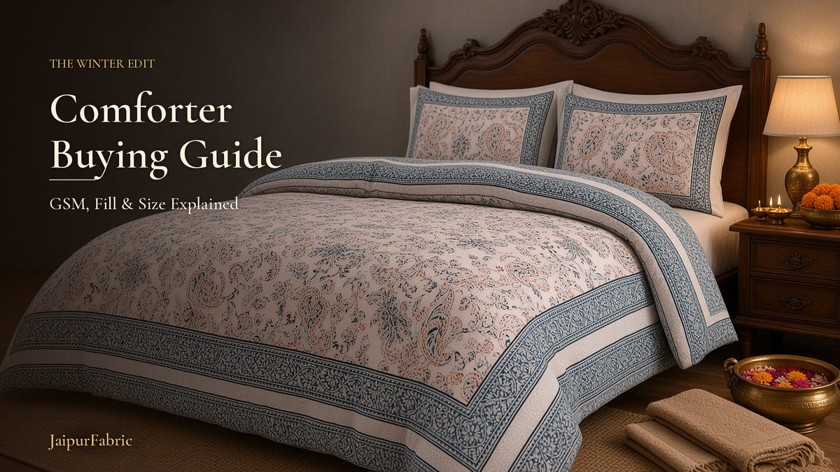 Winter Comforter Buying Guide: GSM, Fill & Size Explained