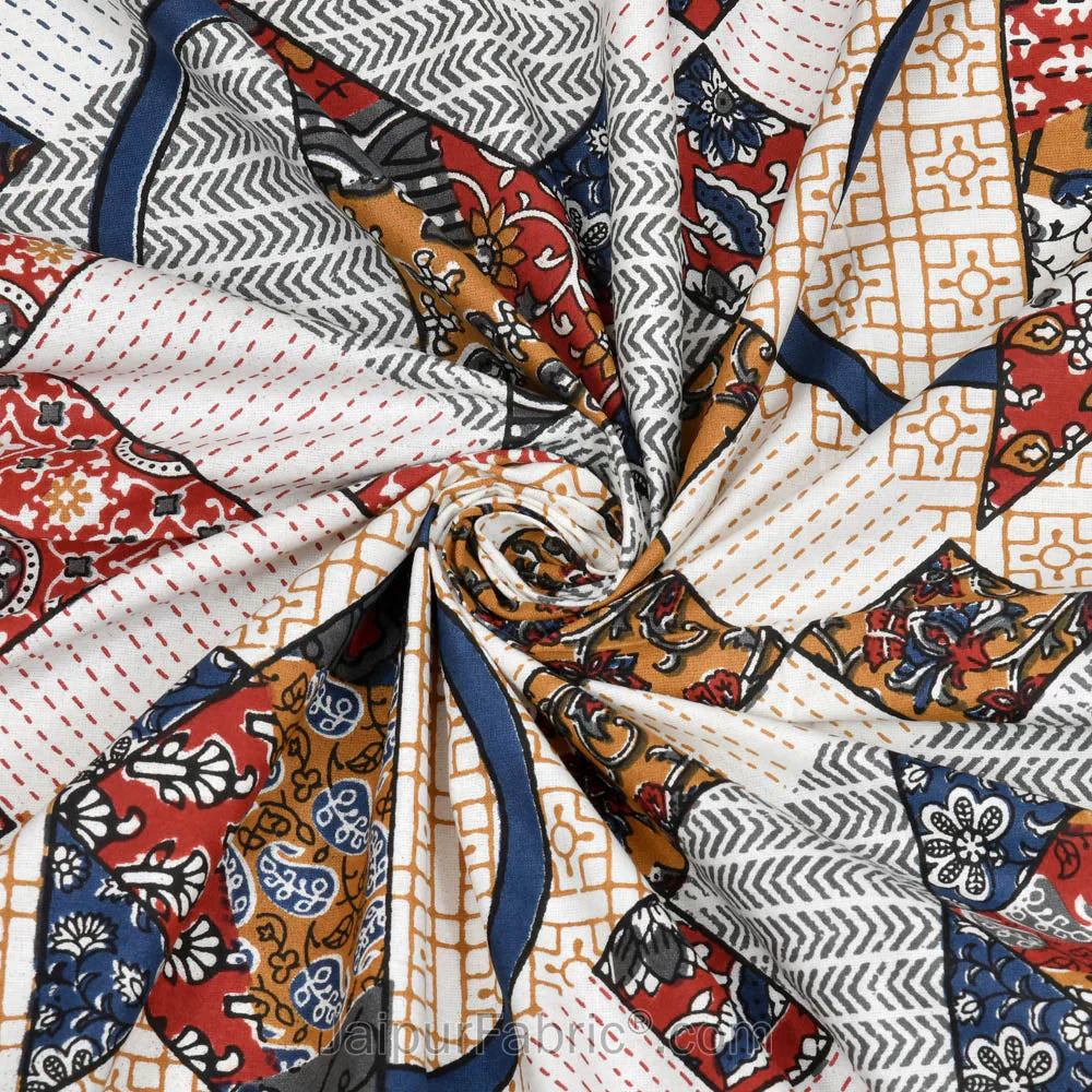 patchwrok design bed sheets