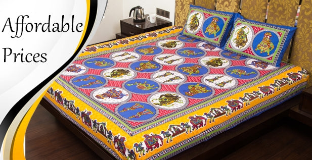 Searching for Printed Bed Sheets and Cushion Covers with Pure Elegance at Affordable Prices ??