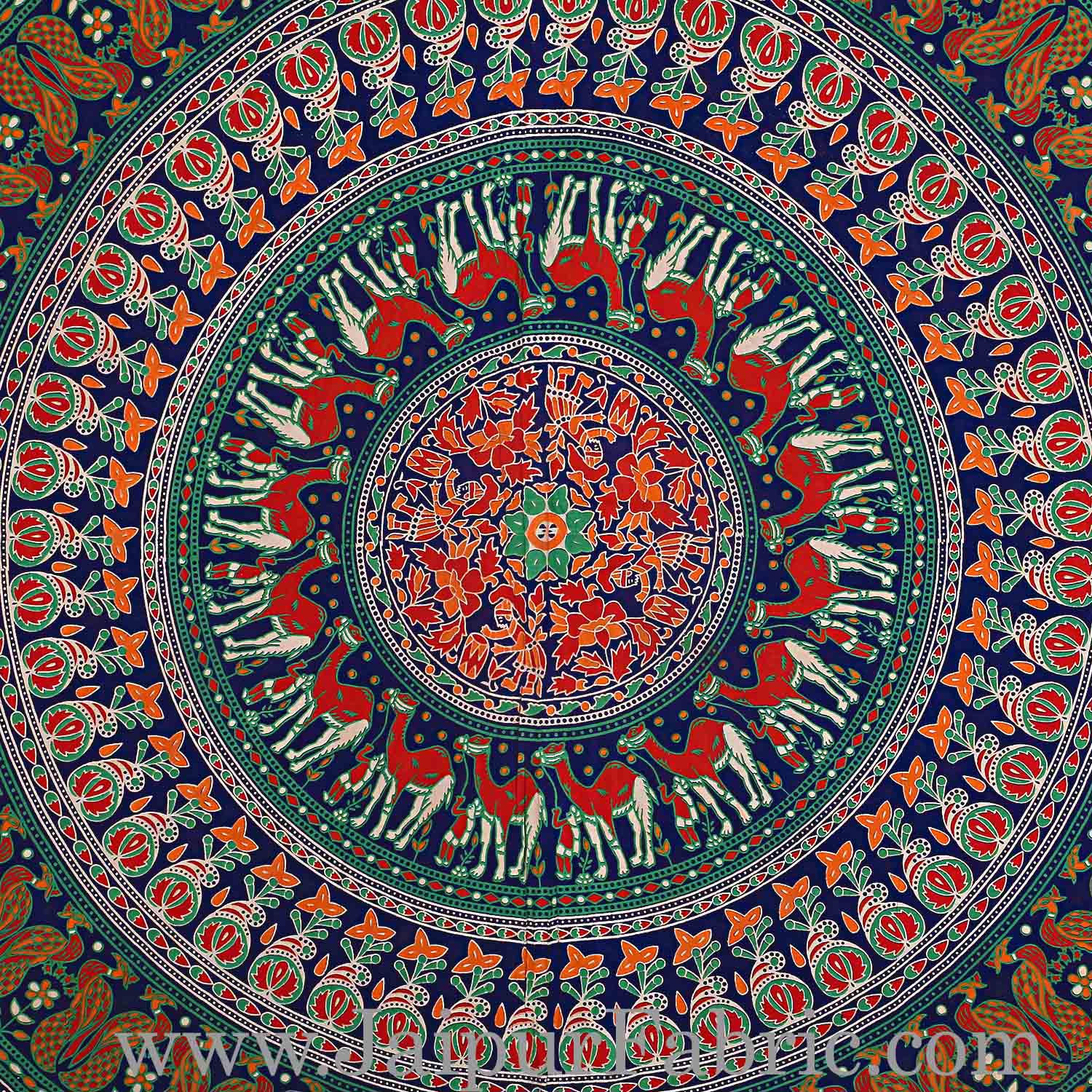 Mandala Bedsheet Tapestry Combo of 4