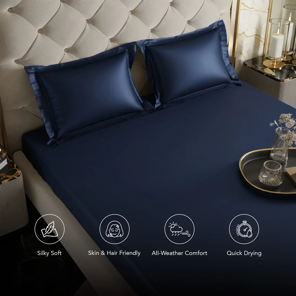Majestic Ink Fitted Bedsheet Set