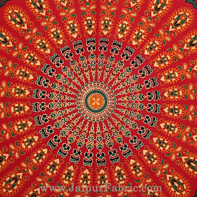 Mandala Bedsheet Tapestry Combo of 4