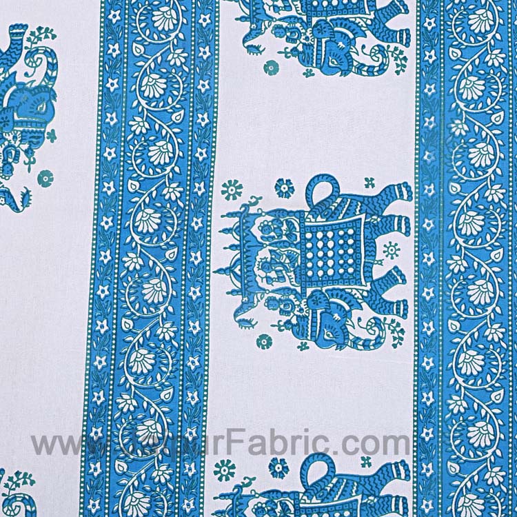 Royal Blue Elephant Ride