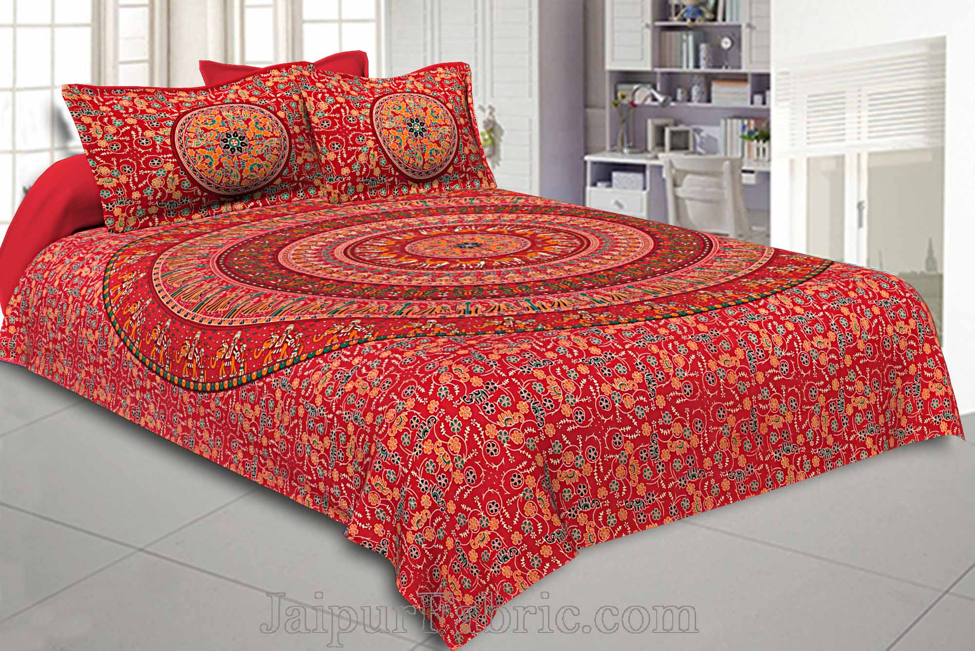 Mandala Bedsheet Tapestry Combo of 4