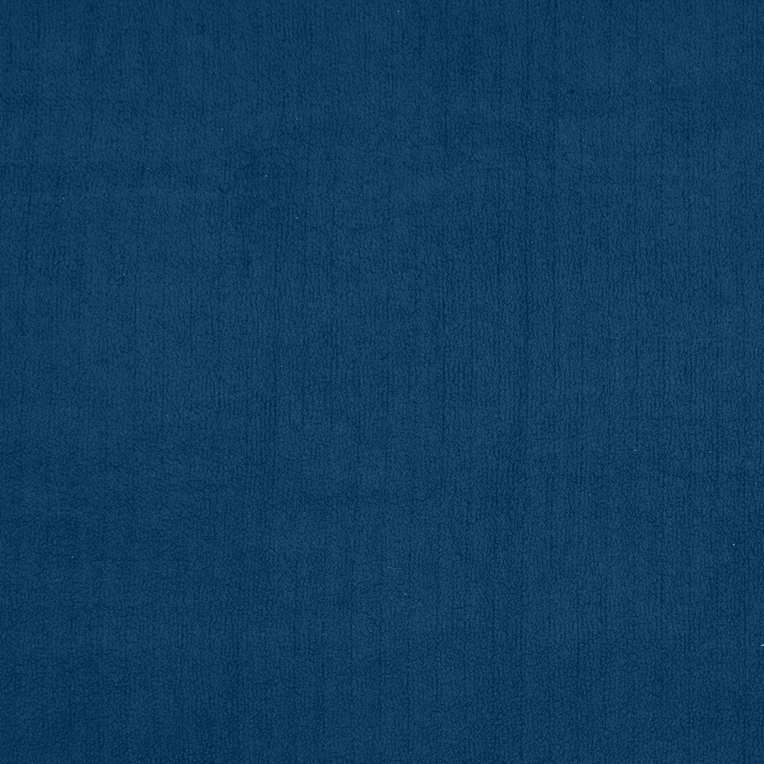 Velvet Plush Midnight Navy Double Bed Blanket layered with Ultra-Soft Sherpa Fabric