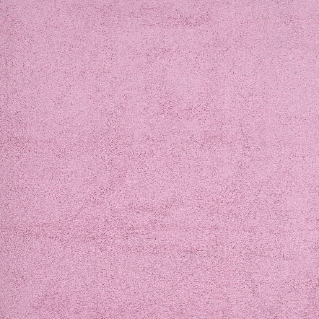 Velvet Plush Baby Pink Double Bed Blanket layered with Ultra-Soft Sherpa Fabric