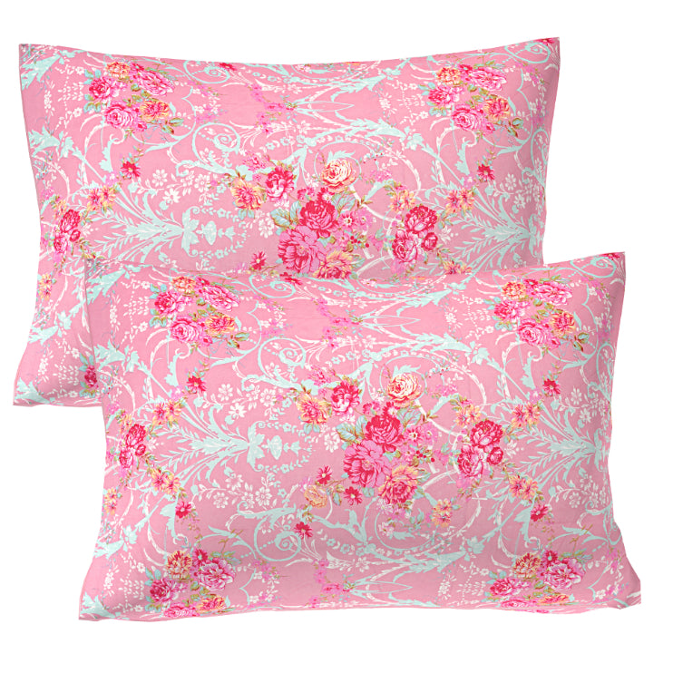 Mystic Bloom Sanctuary Double Bedsheet