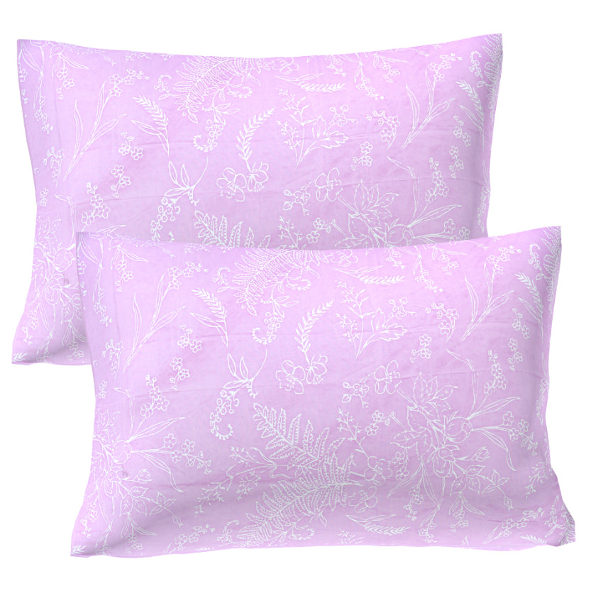Purple Grasslands Vista Double Bedsheet