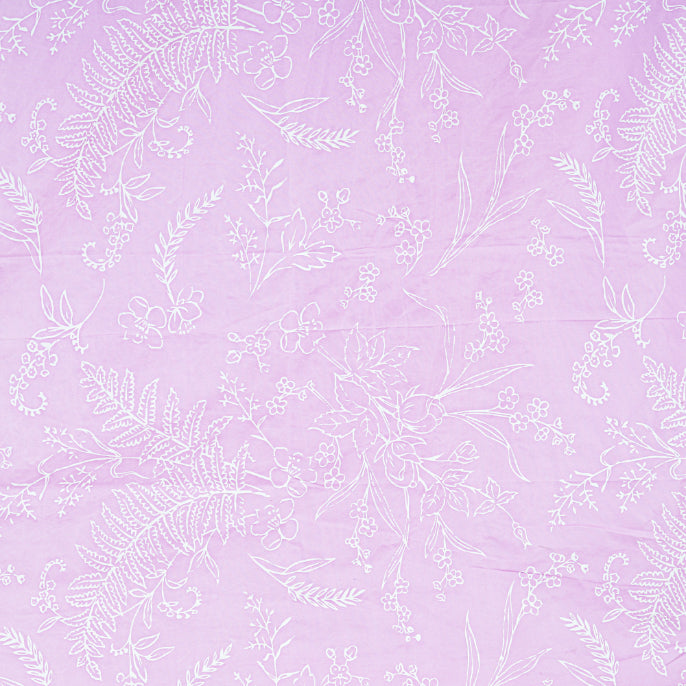 Purple Grasslands Vista Double Bedsheet