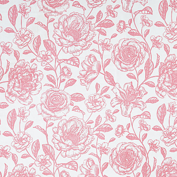Ruby Charcoal Illustration Double Bedsheet