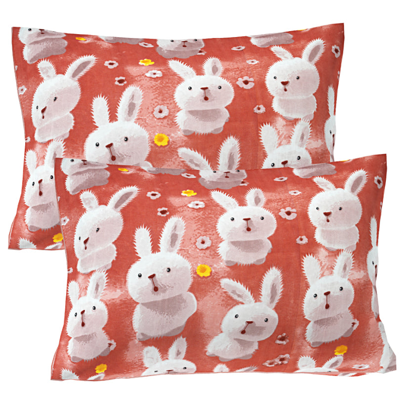 Scarlet Rabbit Sprint Double Bedsheet