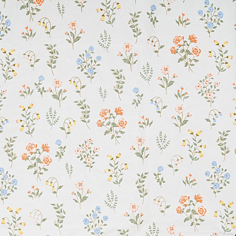 Untamed Prairie Scenery Double Bedsheet