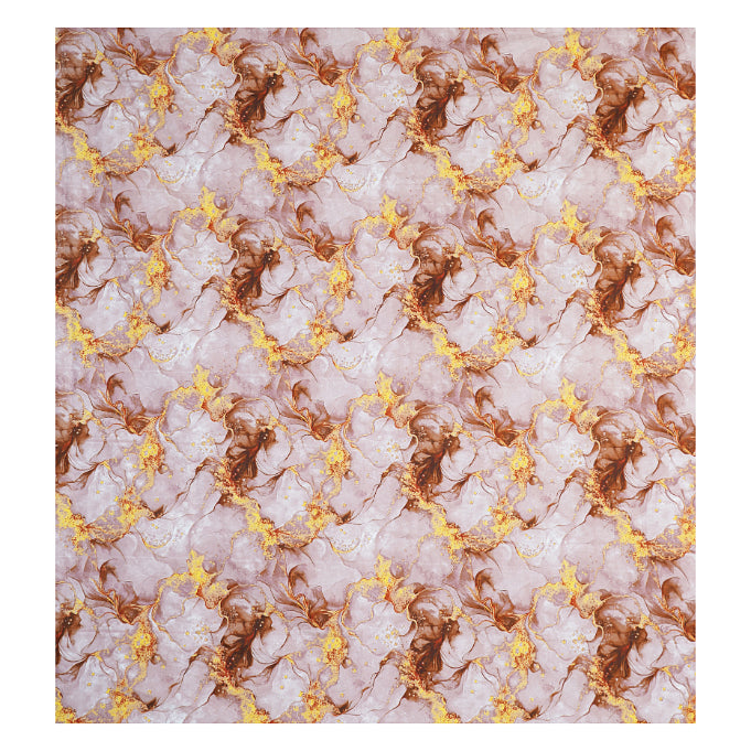 Bronze Molten Texture Double Bedsheet