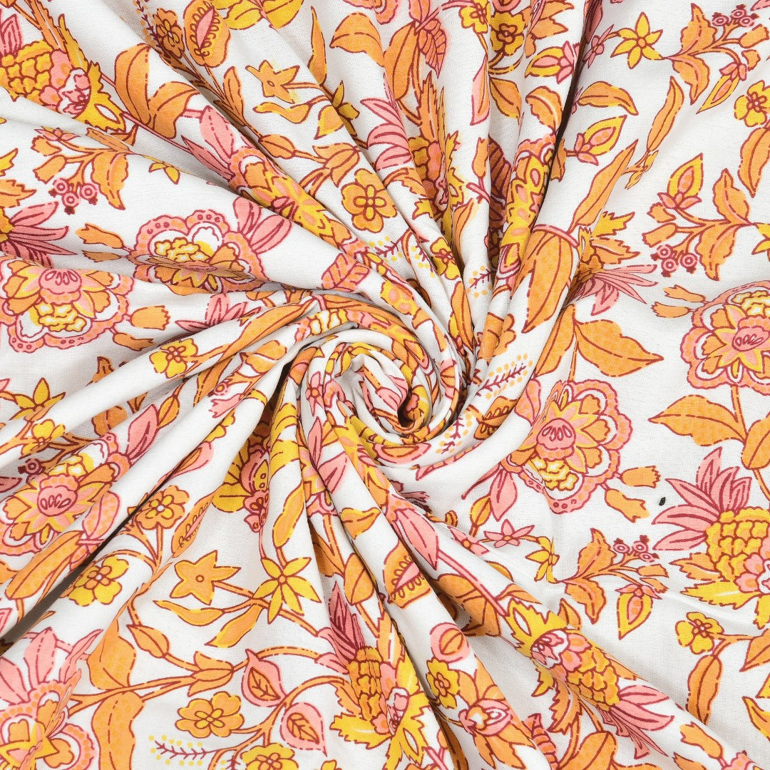 The Peach Blossom Reversible Double Bed Dohar
