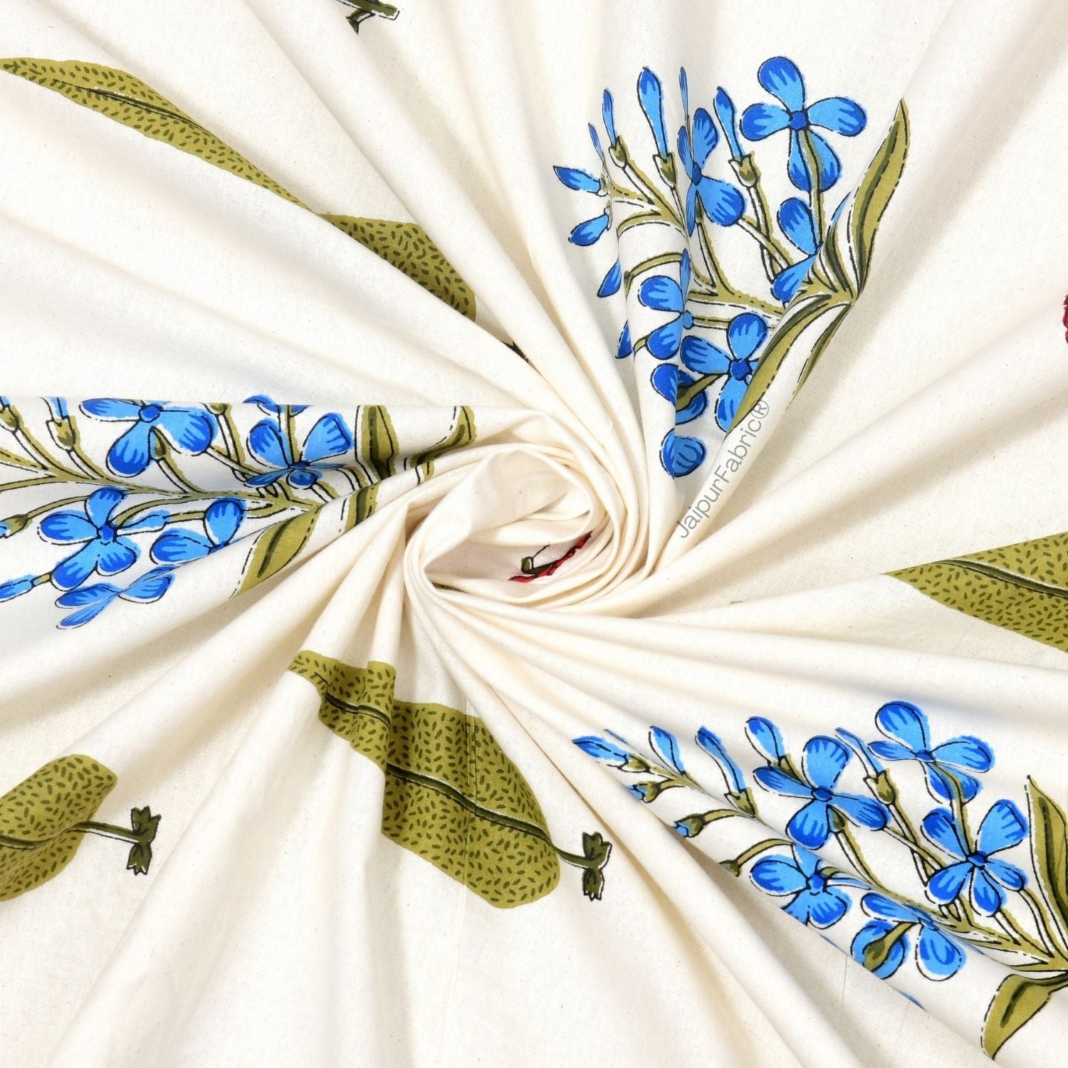 Elite Furnishing Jaipur Mela Hand Block Printed Cotton Double Bed Comforter