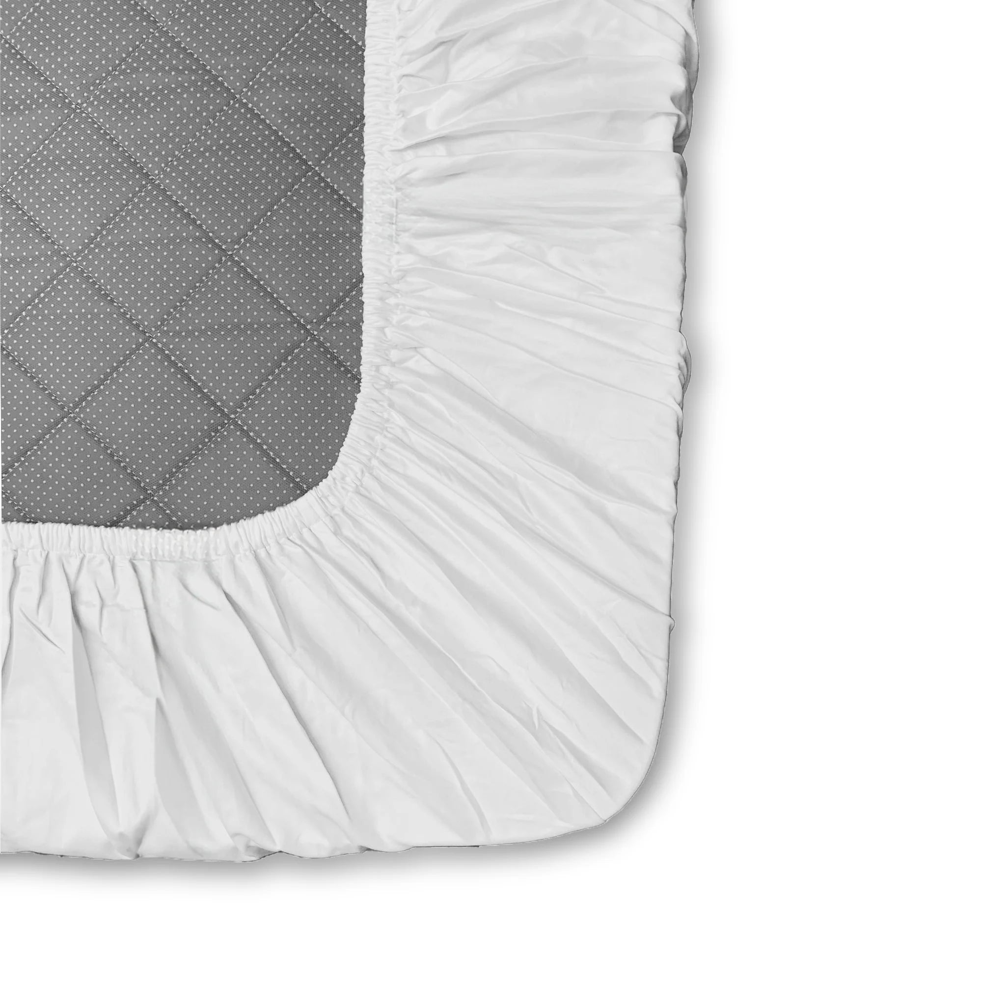 Himalayan Mist Fitted Silk Double Bedsheet
