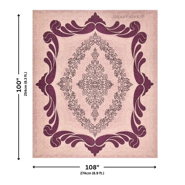 Lakshmi Rath Sapphire Petal Dream and Emerald Glory Pure Cotton King Size Bedsheet Combo of 3