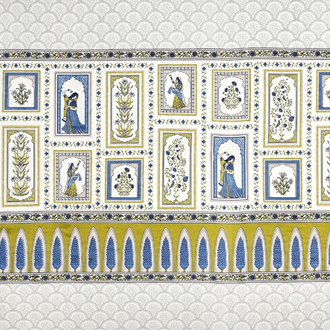 Neel Rajkumari Pure Cotton Festive King Size Bedsheet