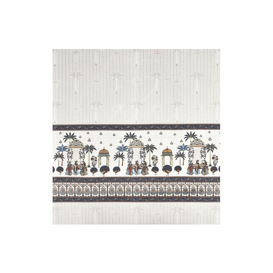 Neel Rajwadi Utsav Pure Cotton Festive King Size Bedsheet
