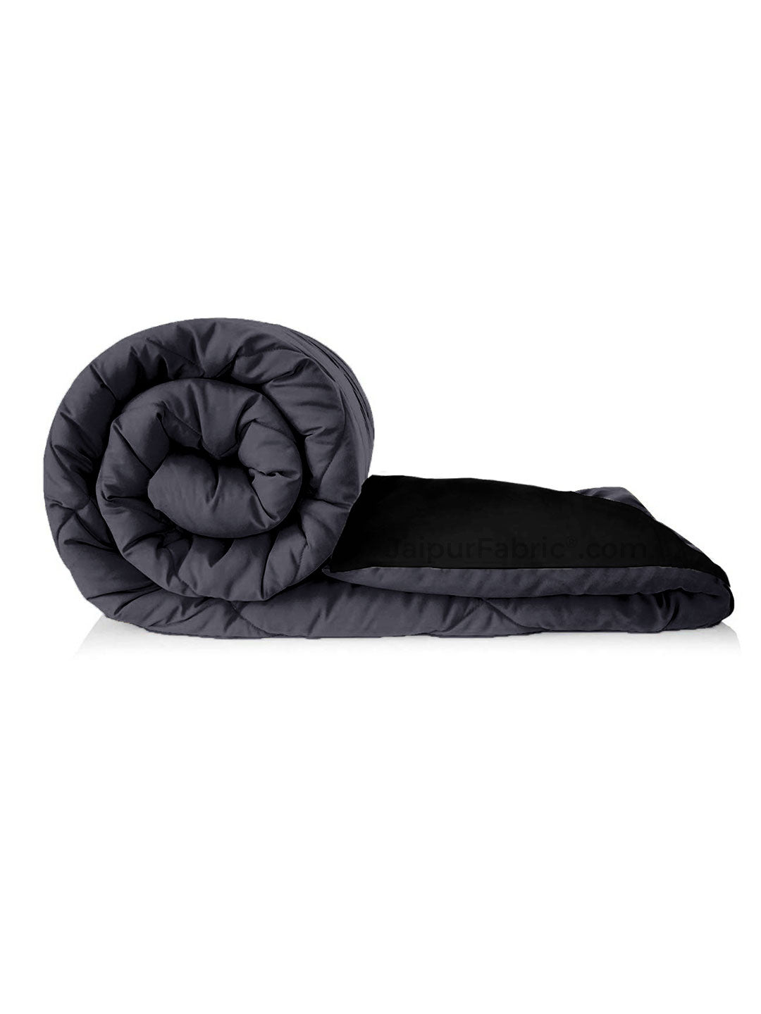 Grey-Black Double Bed Comforter