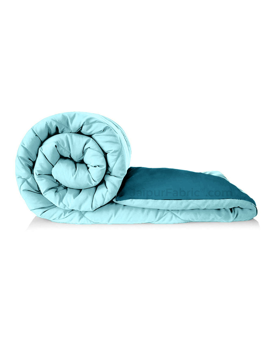 Teal Blue-Ocean Blue Double Bed Comforter