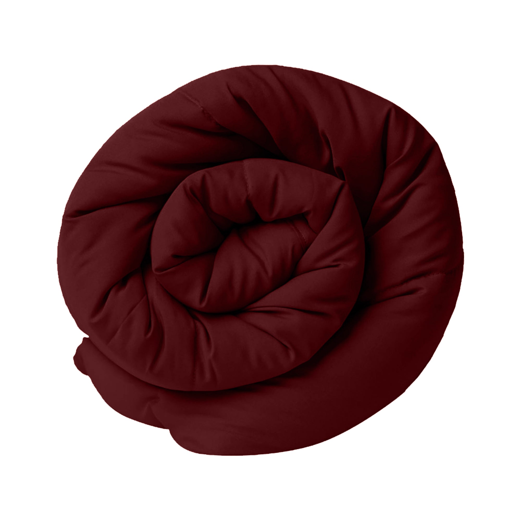 Maroon-Grey Double Bed Comforter