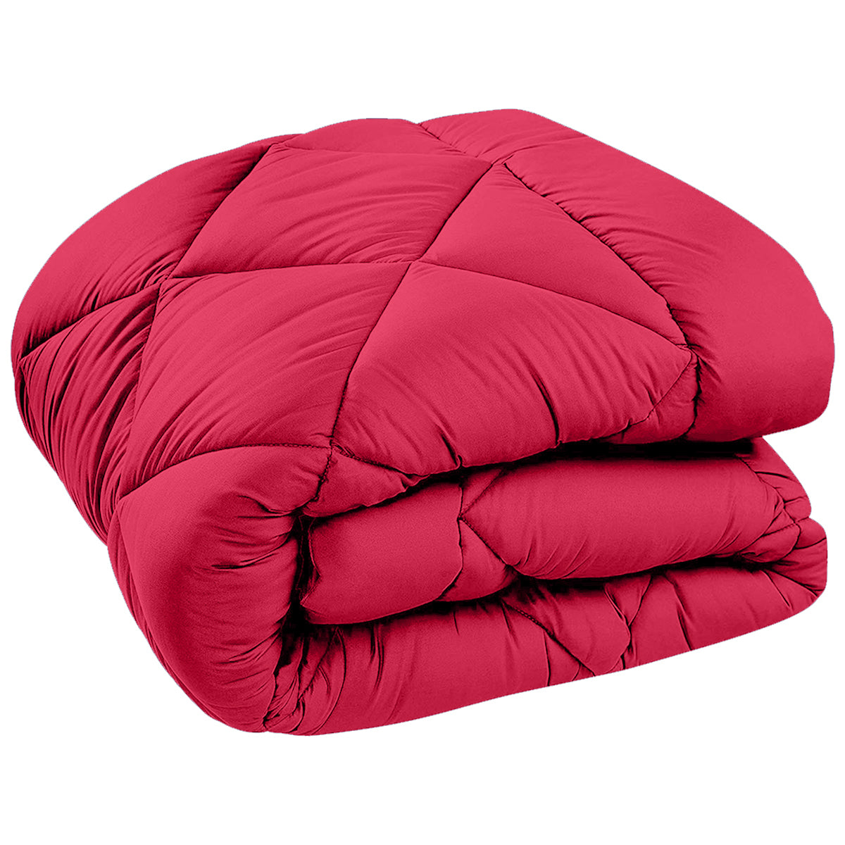 Red-Lemon Green Double Bed Comforter