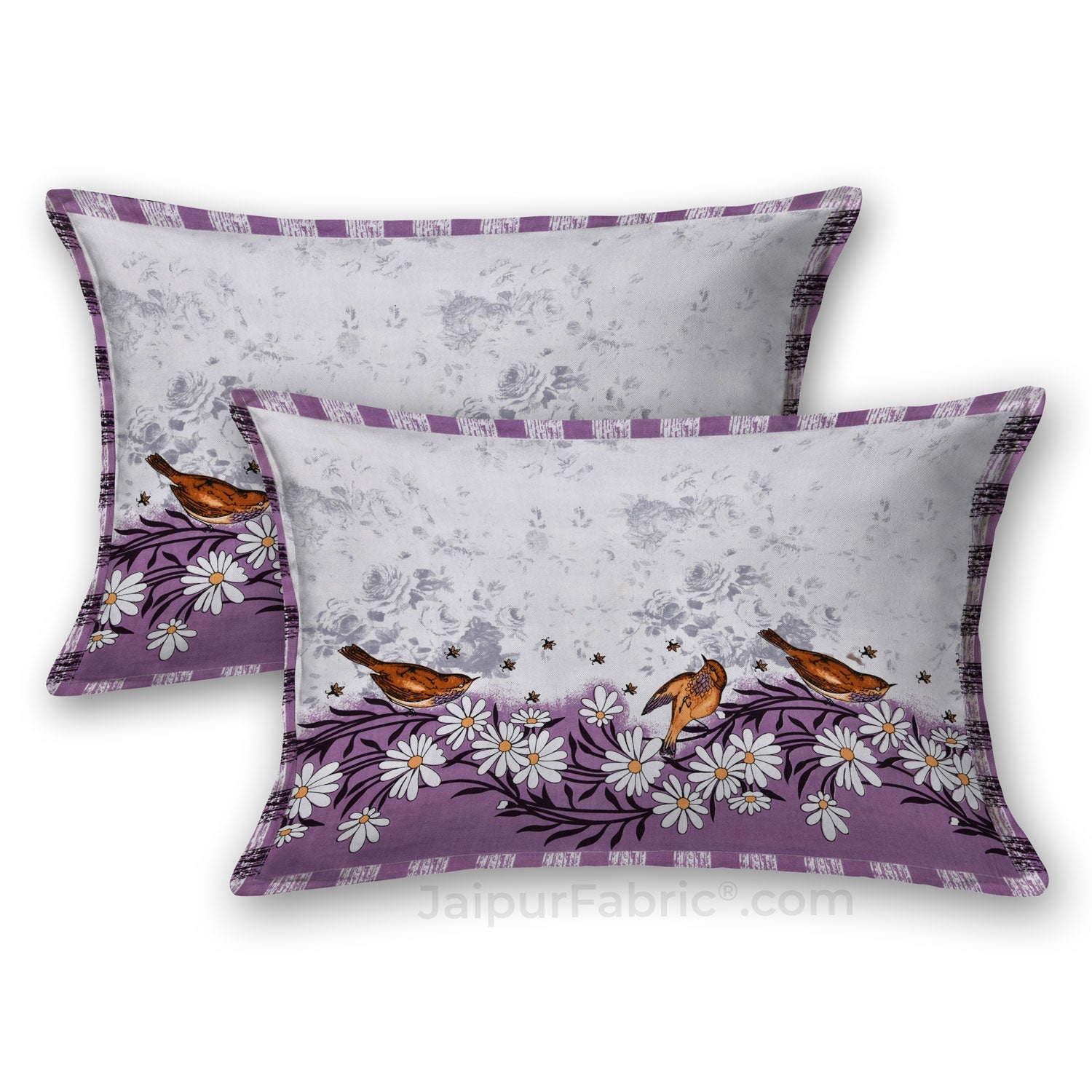 Double Delight Cotton Bedsheet Set for Luxurious Comfort