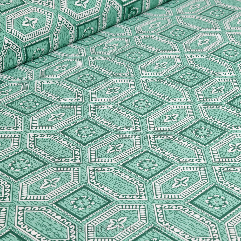 Nature Arcade Jaipur Fabric Double Bed Sheet