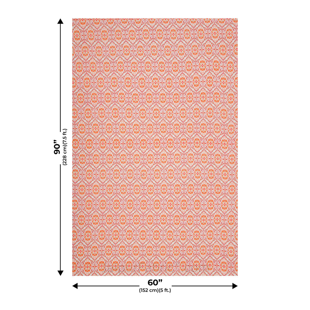 The Illusion Pinkish Single Bed Dohar Blanket