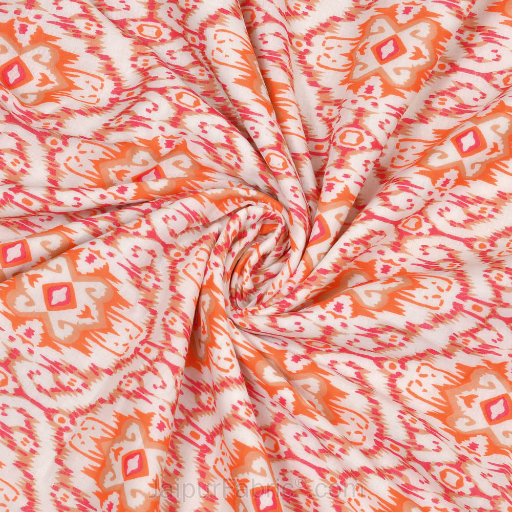 The Illusion Pinkish Single Bed Dohar Blanket