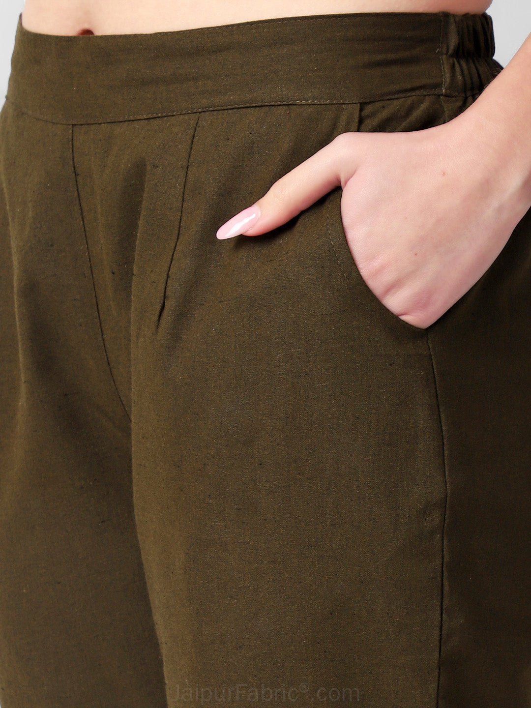 Olive Sage Grove Women Cotton Pants casual and semi formal daily trousers