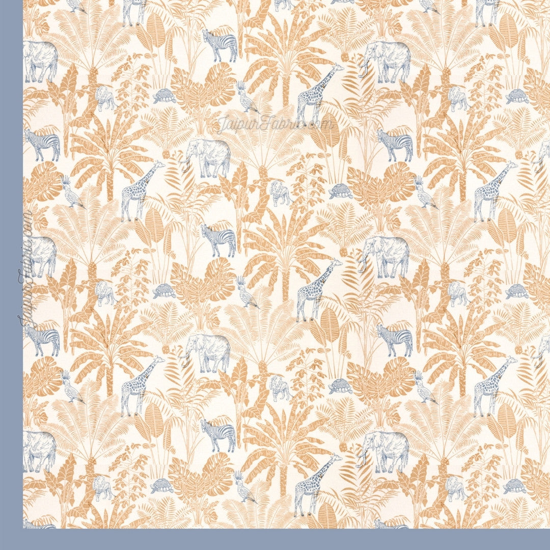 Jungle Themed Super King Size Premium Cotton Bedsheet