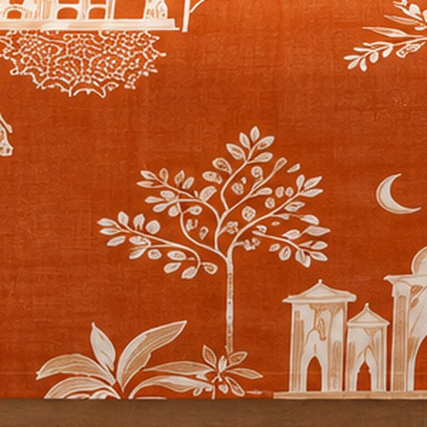 Close-up of the Kalpavriksh tree motif
