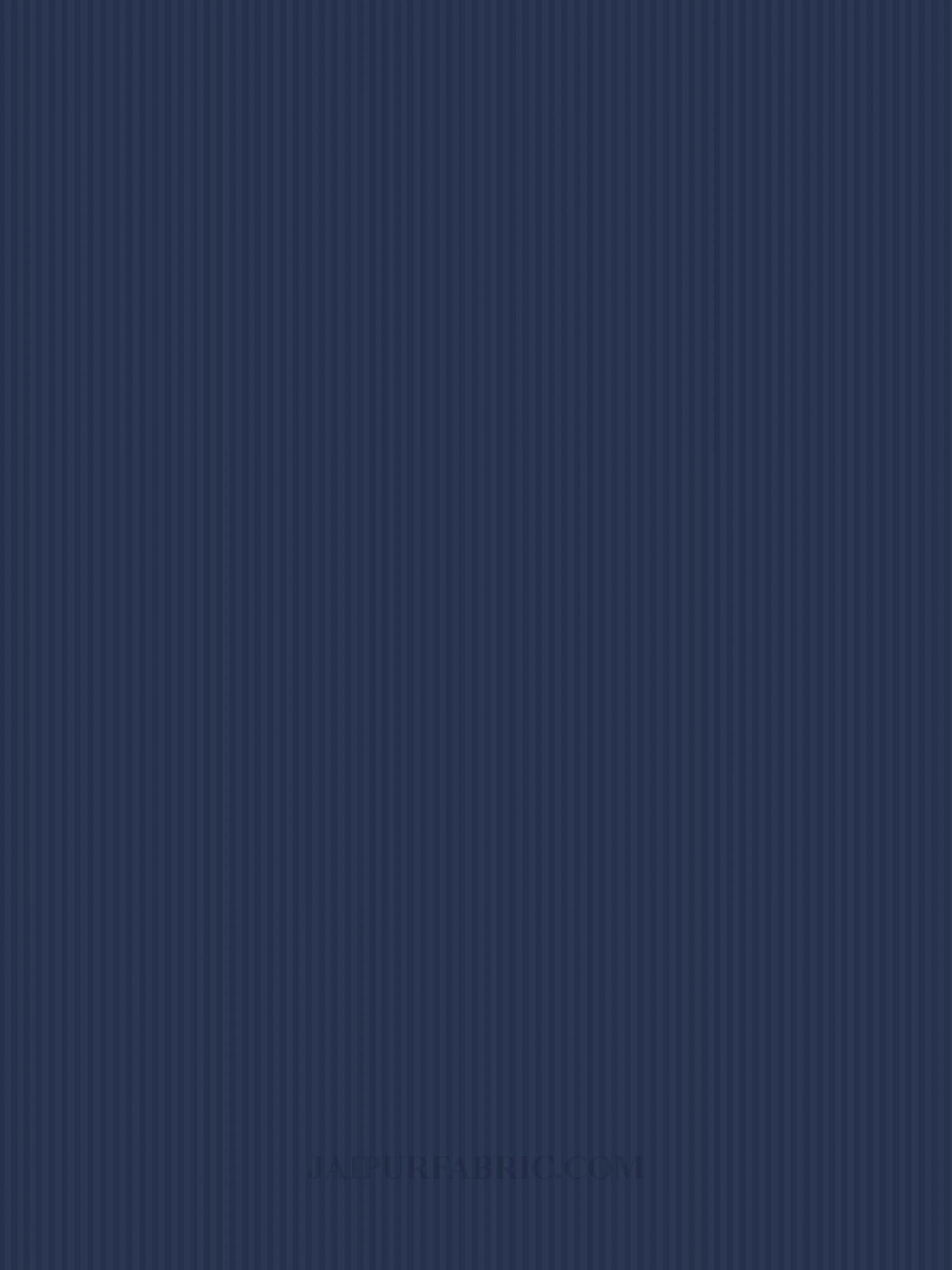 Navy Blue Satin Stripes Single BedSheet