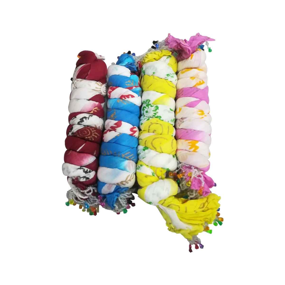 Combo4 Duppata Multi Color 4 Scarves