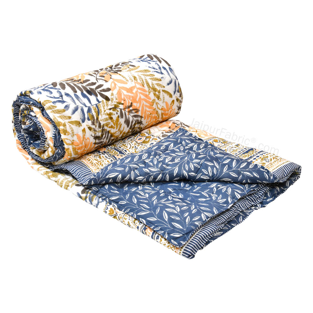 Timber Grey Mustard Premium Cotton Bed in a Bag Set of 4
