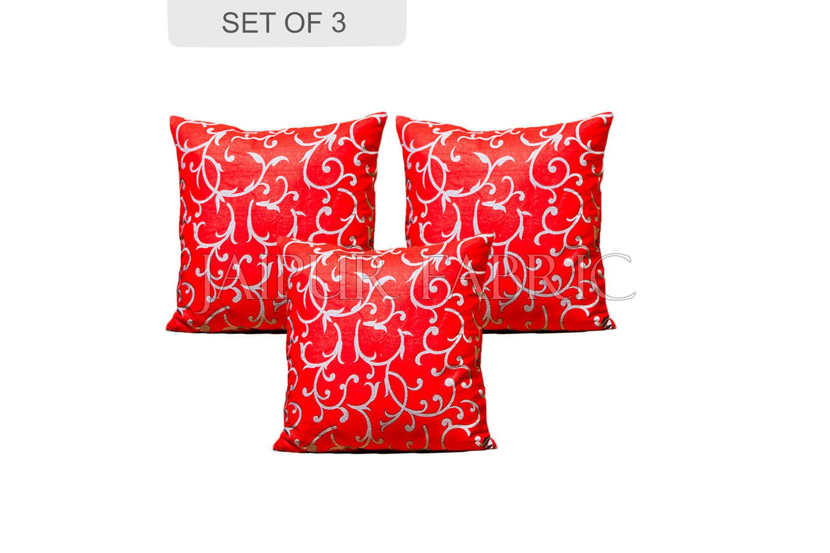 COMBO16- Set Of Double Bed Sheet and 3 Cushion Covers