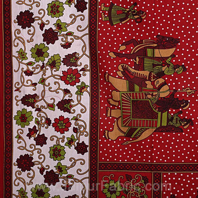 Beautiful Multicolor 4 Bedsheet + 8 Pillow Covers Set
