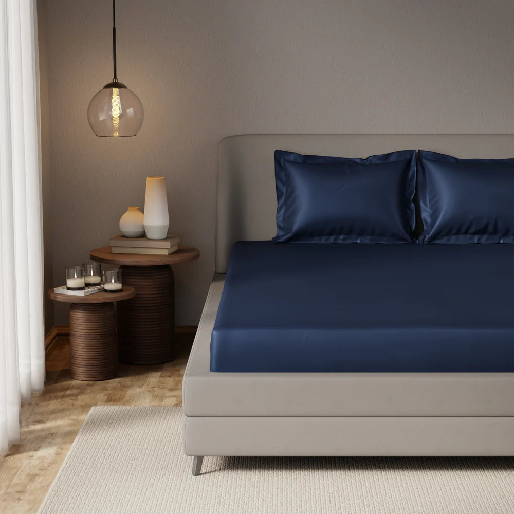 Majestic Ink Fitted Bedsheet Set