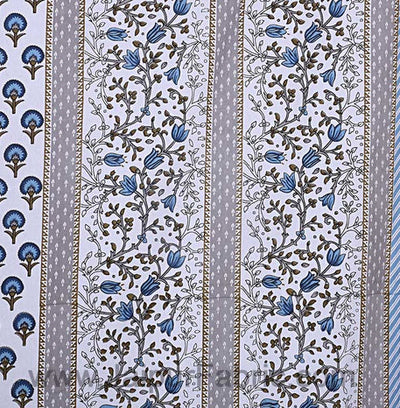Pure Cotton Serenity Double Bed Set (4 Bedsheets + 8 Covers)