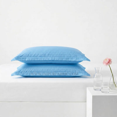 Sky Blue Color Pillow Cover Pair