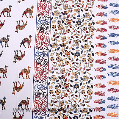 Red Satrangi Camels On Shining Moonlight