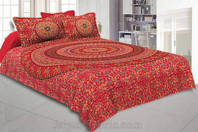 Mandala Bedsheet Tapestry Combo of 4