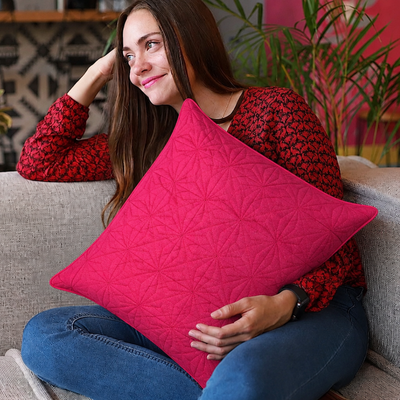 Rani Color stitched design Cushion cover